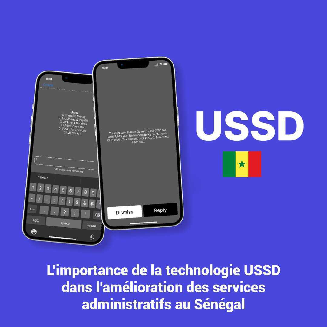 L’IMPORTANCE DE LA TECHNOLOGIE USSD DANS L’AMELIORATION DES SERVICES ADMINISTRATIFS AU SENEGAL
